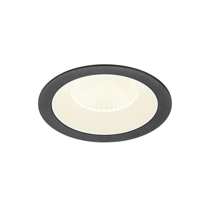Encastré downlight NUMINOS® XL intérieur 4000&nbsp;K 20° IP20 rond noir /blanc - SLV - 1009955