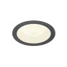 Encastré downlight NUMINOS® XL intérieur 4000&nbsp;K 20° IP20 rond noir /blanc - SLV - 1009955