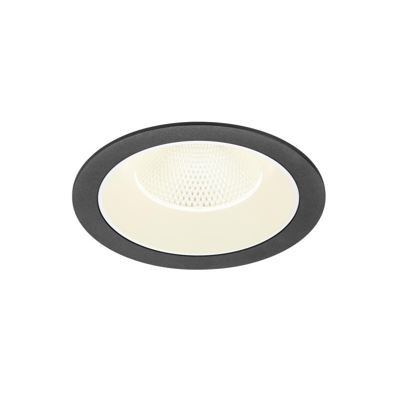 Encastré downlight NUMINOS® XL intérieur 4000&nbsp;K 40° IP20 rond noir /blanc - SLV - 1009958