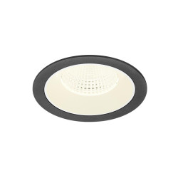 Encastré downlight NUMINOS® XL intérieur 4000&nbsp;K 55° IP20 rond noir /blanc - SLV - 1009961