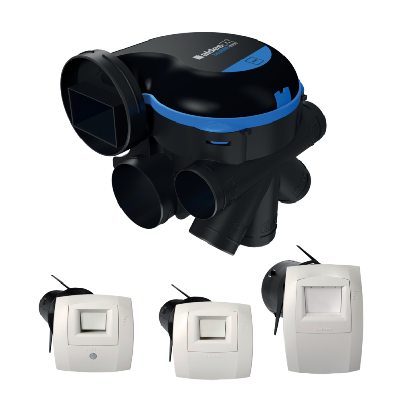 VMC simple flux hygroréglable - EasyHOME HYGRO MP - 11033500 ALDES - 11033500