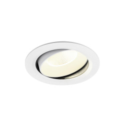 Encastré downlight NUMINOS® MOVE XL intérieur 4000&nbsp;K 20° IP20 rond blanc - SLV - 1010018
