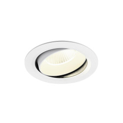 Encastré downlight NUMINOS® MOVE XL intérieur 4000&nbsp;K 40° IP20 rond blanc - SLV - 1010021
