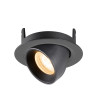 Spot encastré NUMINOS® GIMBLE XS intérieur 2700&nbsp;K 55° IP20 rond noir - SLV - 1010032