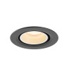 Spot encastré NUMINOS® GIMBLE XS 2700&nbsp;K 55° IP20 rond noir / blanc - SLV - 1010033