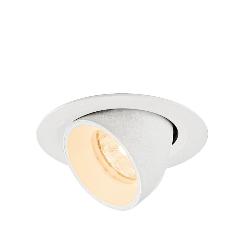Spot encastré NUMINOS® GIMBLE XS intérieur 2700&nbsp;K 20° IP20 rond blanc - SLV - 1010036