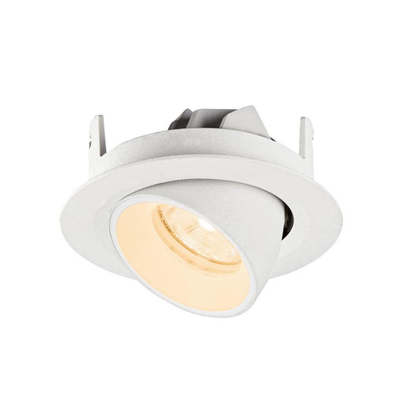Spot encastré NUMINOS® GIMBLE XS intérieur 2700&nbsp;K 20° IP20 rond blanc - SLV - 1010036