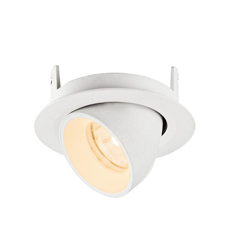 Spot encastré NUMINOS® GIMBLE XS intérieur 2700&nbsp;K 20° IP20 rond blanc - SLV - 1010036