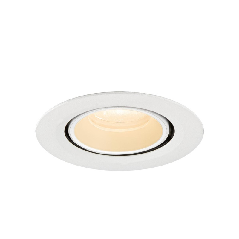 Spot encastré NUMINOS® GIMBLE XS intérieur 2700&nbsp;K 20° IP20 rond blanc - SLV - 1010036