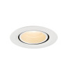 Spot encastré NUMINOS® GIMBLE XS intérieur 2700&nbsp;K 20° IP20 rond blanc - SLV - 1010036