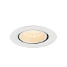 Spot encastré NUMINOS® GIMBLE XS intérieur 2700&nbsp;K 40° IP20 rond blanc - SLV - 1010039