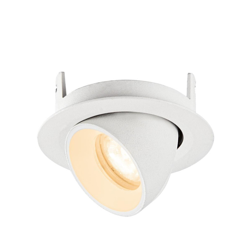 Spot encastré NUMINOS® GIMBLE XS intérieur 2700&nbsp;K 55° IP20 rond blanc - SLV - 1010042