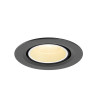 Spot encastré NUMINOS® GIMBLE XS 3000&nbsp;K 20° IP20 rond noir / blanc - SLV - 1010045