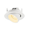 Spot encastré NUMINOS® GIMBLE XS intérieur 3000&nbsp;K 20° IP20 rond blanc - SLV - 1010054