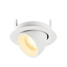 Spot encastré NUMINOS® GIMBLE XS intérieur 3000&nbsp;K 40° IP20 rond blanc - SLV - 1010057