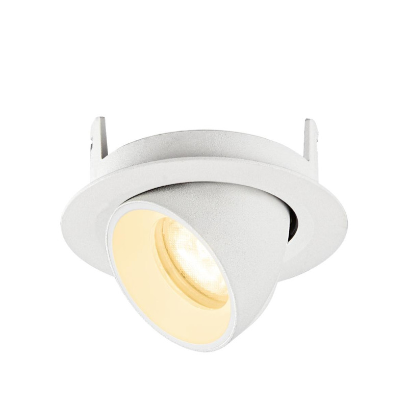 Spot encastré NUMINOS® GIMBLE XS intérieur 3000&nbsp;K 55° IP20 rond blanc - SLV - 1010060