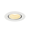 Spot encastré NUMINOS® GIMBLE XS intérieur 3000&nbsp;K 55° IP20 rond blanc - SLV - 1010060