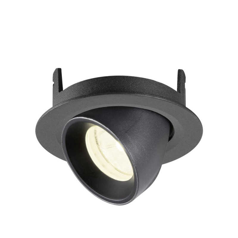 Spot encastré NUMINOS® GIMBLE XS intérieur 4000&nbsp;K 20° IP20 rond noir - SLV - 1010062