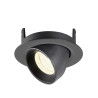 Spot encastré NUMINOS® GIMBLE XS intérieur 4000&nbsp;K 20° IP20 rond noir - SLV - 1010062