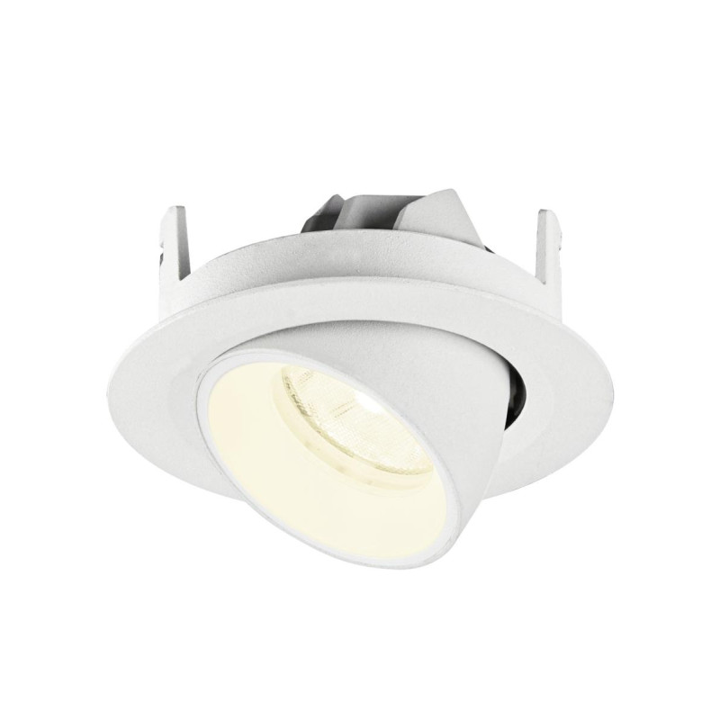 Spot encastré NUMINOS® GIMBLE XS intérieur 4000&nbsp;K 20° IP20 rond blanc - SLV - 1010072