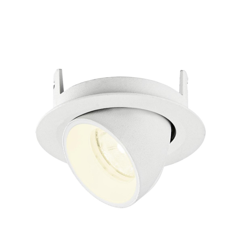 Spot encastré NUMINOS® GIMBLE XS intérieur 4000&nbsp;K 20° IP20 rond blanc - SLV - 1010072