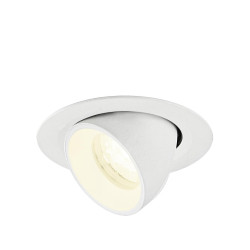 Spot encastré NUMINOS® GIMBLE XS intérieur 4000&nbsp;K 40° IP20 rond blanc - SLV - 1010075