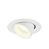 Spot encastré NUMINOS® GIMBLE XS intérieur 4000&nbsp;K 40° IP20 rond blanc - SLV - 1010075