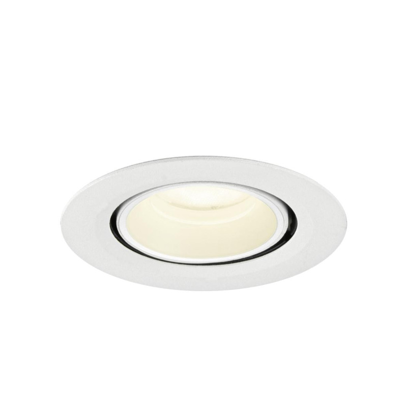 Spot encastré NUMINOS® GIMBLE XS intérieur 4000&nbsp;K 55° IP20 rond blanc - SLV - 1010078