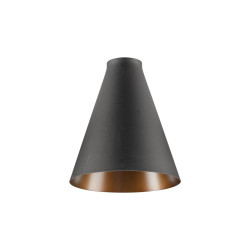 Abat-jour Mix&Match LALU® CONE 15 noir/bronze antique base E27 H&nbsp;:&nbsp;17&nbsp;cm - SLV - 1010084