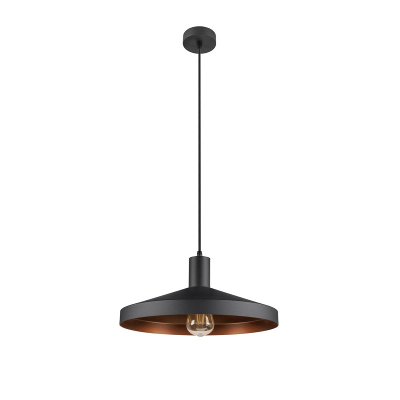Abat-jour Mix&Match LALU® TETRA 36 base E27 H&nbsp;:&nbsp;89&nbsp;cm noir / bronze antique - SLV - 1010090