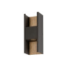 Applique FLATT II extérieur PHASE 2700 K 95 W anthra / bois bord de mer - SLV - 1010101