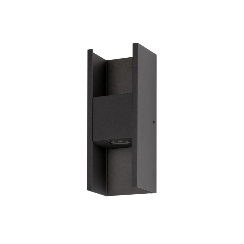Applique murale FLATT II extérieur PHASE 2700 K 95 W noir bord de mer - SLV - 1010102