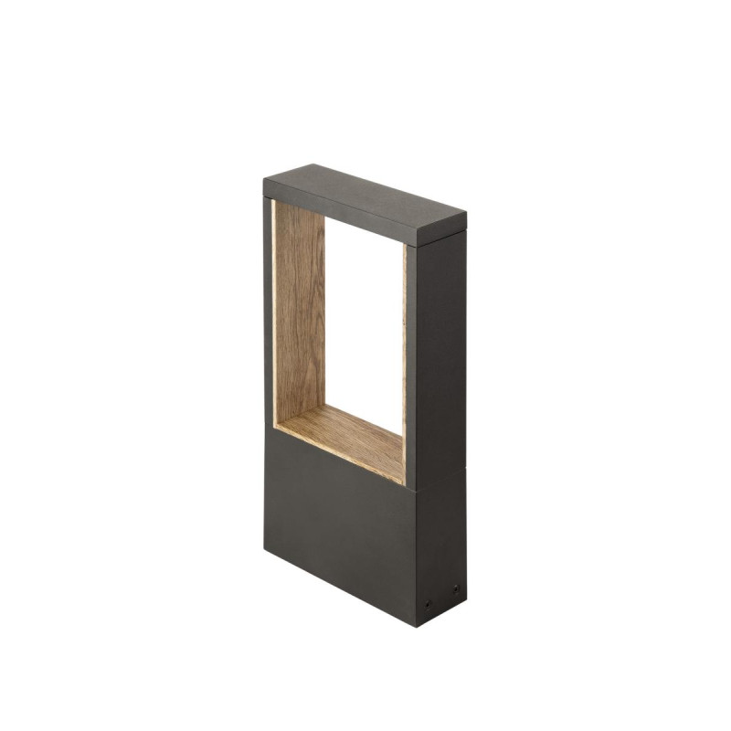 Borne FLATT II 36 extérieur PHASE 2700 K IP65 anth. / bois bord de mer - SLV - 1010103