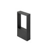 Borne FLATT II 36 extérieur PHASE 2700 K IP65 carré noir bord de mer - SLV - 1010104