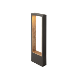 Borne FLATT II 62 extérieur PHASE 2700 K IP65 anth. / bois bord de mer - SLV - 1010105