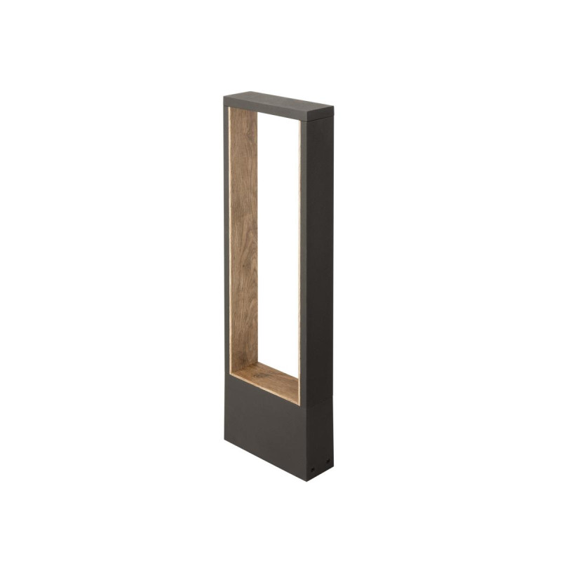 Borne FLATT II 62 extérieur PHASE 2700 K IP65 anth. / bois bord de mer - SLV - 1010105