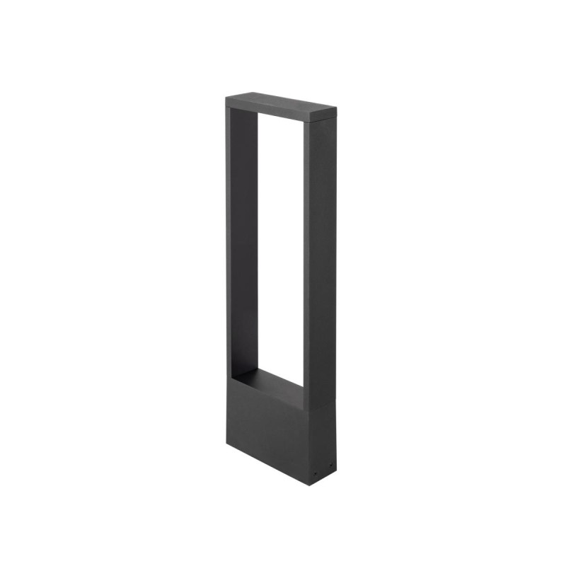 Borne FLATT II 62 extérieur PHASE 2700 K IP65 carré noir bord de mer - SLV - 1010106