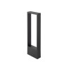 Borne FLATT II 62 extérieur PHASE 2700 K IP65 carré noir bord de mer - SLV - 1010106