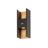 Applique FLATT II extérieur SENSOR 2700 K 95 W anth. / bois bord de mer - SLV - 1010107