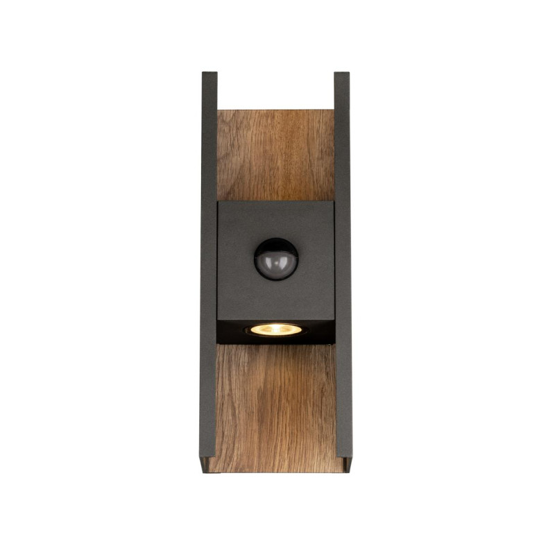 Applique FLATT II extérieur SENSOR 2700 K 95 W anth. / bois bord de mer - SLV - 1010107