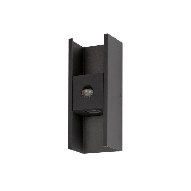 Applique FLATT II extérieur SENSOR 2700 K max. 10 W noir bord de mer - SLV - 1010108