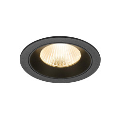 Encastré downlight NUMINOS® L intérieur 2700&nbsp;K 40° IP20 rond noir - SLV - 1010160