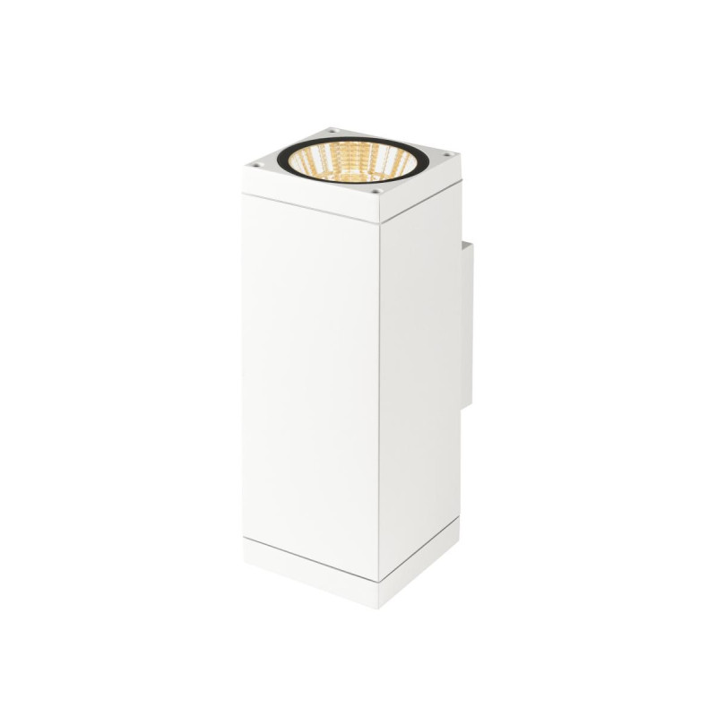 Applique THEO PRO L up/down P1 2700 K 20 W DALI Touch 24° blanc - SLV - 1010188