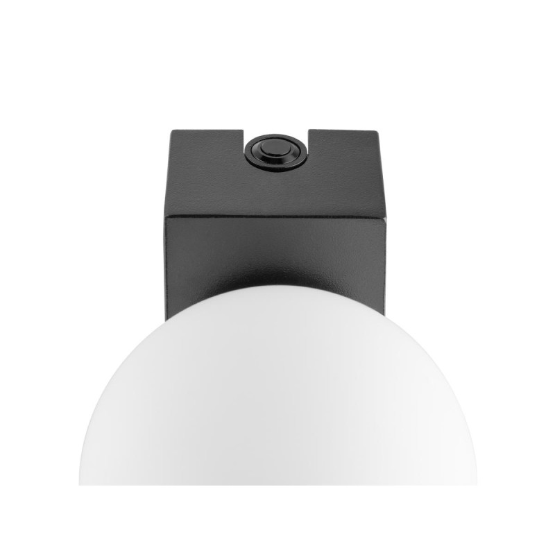 Applique SUN Mirror quadruple 2700/3000/4000K TOUCH button 18 W IP44 noir - SLV - 1010193
