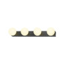Applique SUN Mirror quadruple 2700/3000/4000K TOUCH button 18 W IP44 noir - SLV - 1010193