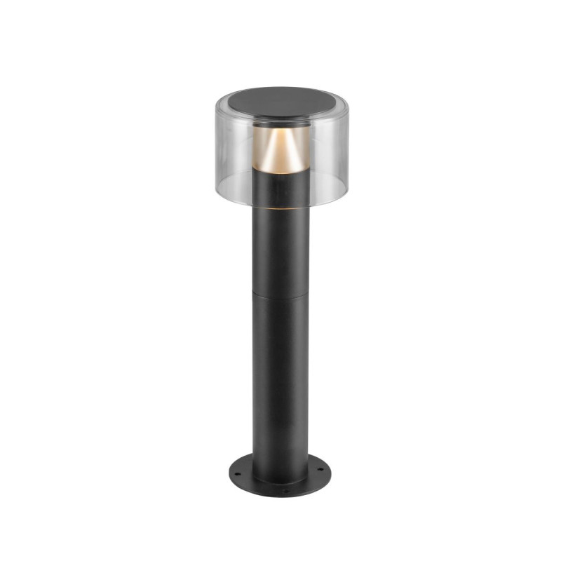 Borne TAHA II 45 PHASE 2200/2700 K IP65 cylindrique noir bord de mer - SLV - 1010197