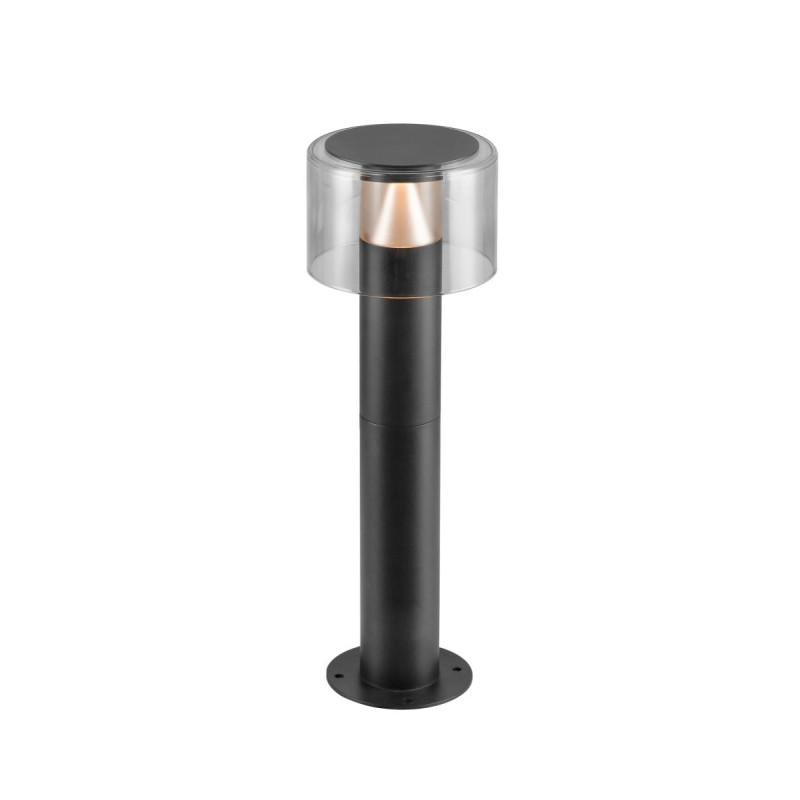 Borne TAHA II 45 PHASE 2200/2700 K IP65 cylindrique noir bord de mer - SLV - 1010197