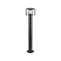 Borne TAHA II 70 PHASE 2200/2700 K IP65 cylindrique noir bord de mer - SLV - 1010198