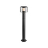 Borne TAHA II 70 PHASE 2200/2700 K IP65 cylindrique noir bord de mer - SLV - 1010198