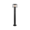 Borne TAHA II 70 PHASE 2200/2700 K IP65 cylindrique noir bord de mer - SLV - 1010198